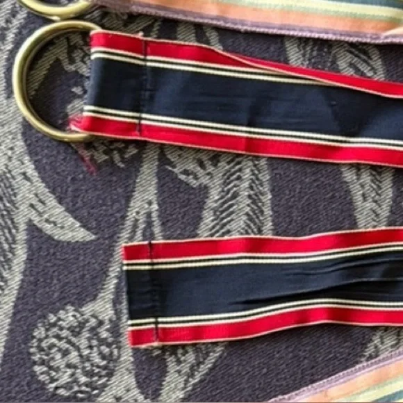 Striped Ribbon Belt - Picture 1 of 4